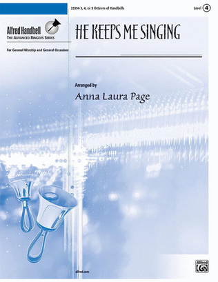 Book cover for He Keeps Me Singing