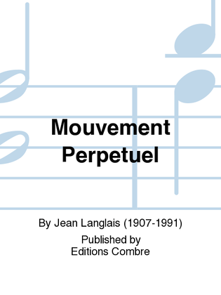 Book cover for Mouvement perpetuel Op. 23
