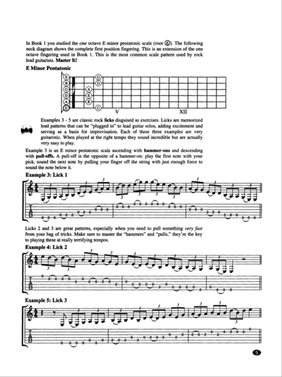 21st Century Guitar Rock Shop 2 Guitar Tablature scores gallery preview page 5