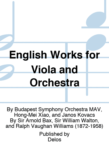 English Works for Viola and Orchestra