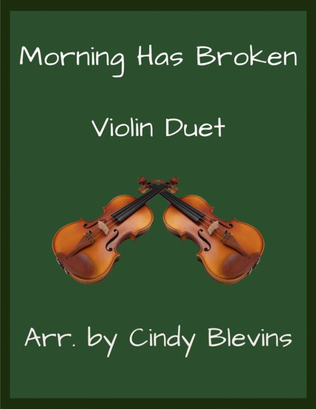 Book cover for Morning Has Broken, Violin Duet