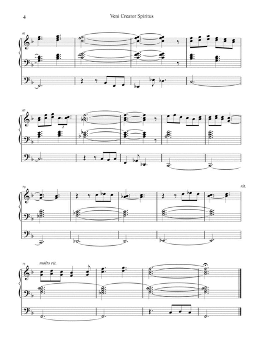 Pentecost & Trinity Organ Works, by Phil Lehenbauer Organ Solo scores gallery preview page 5