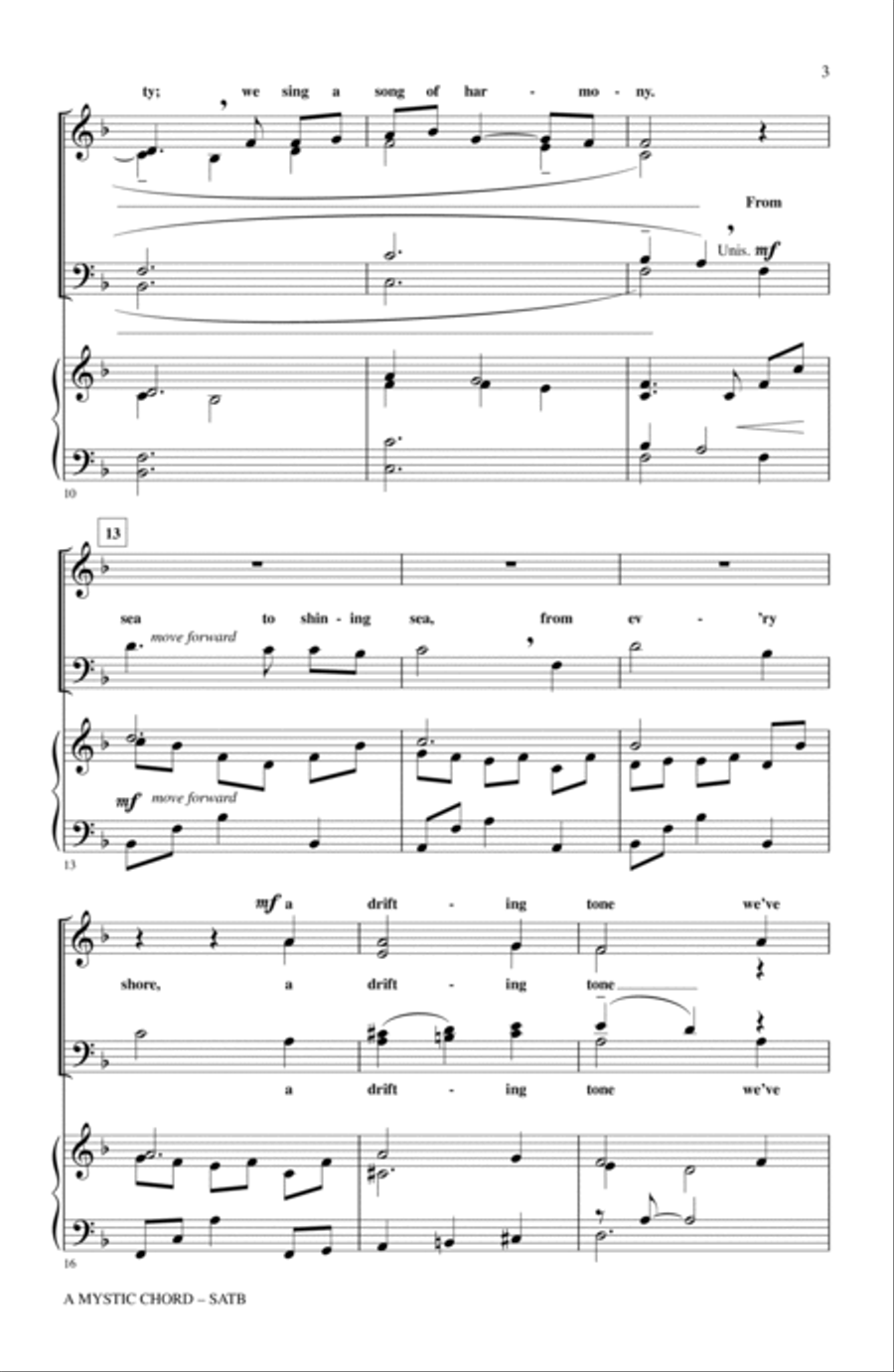 A Mystic Chord 4-Part scores gallery preview page 2