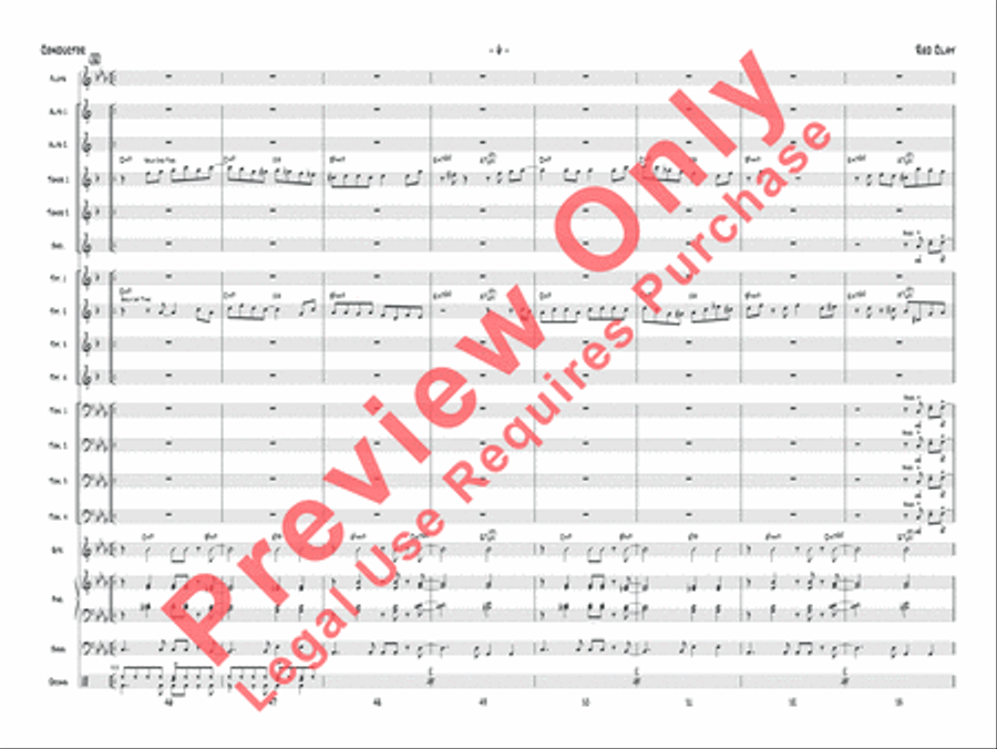 Red Clay Red Clay Jazz Ensemble scores gallery preview page 23