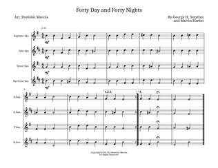 Forty Day and Forty Nights