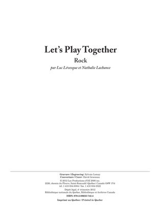 Book cover for Let’s Play Together - Rock