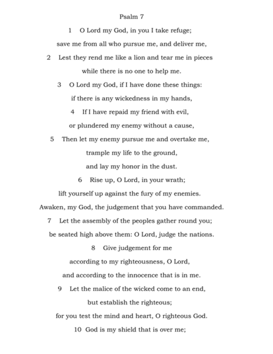 Psalm 7 image number null