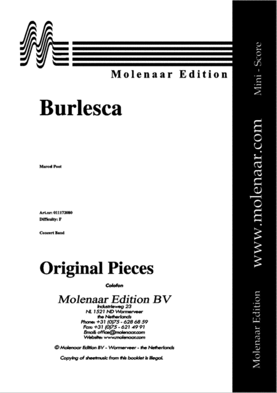 Burlesca Burlesca Concert Band scores gallery preview page 2