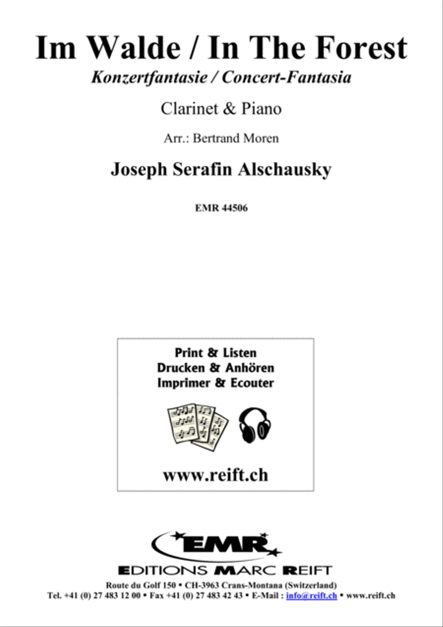 Im Walde / In The Forest Clarinet Solo scores gallery preview page 2