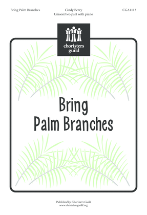 Book cover for Bring Palm Branches