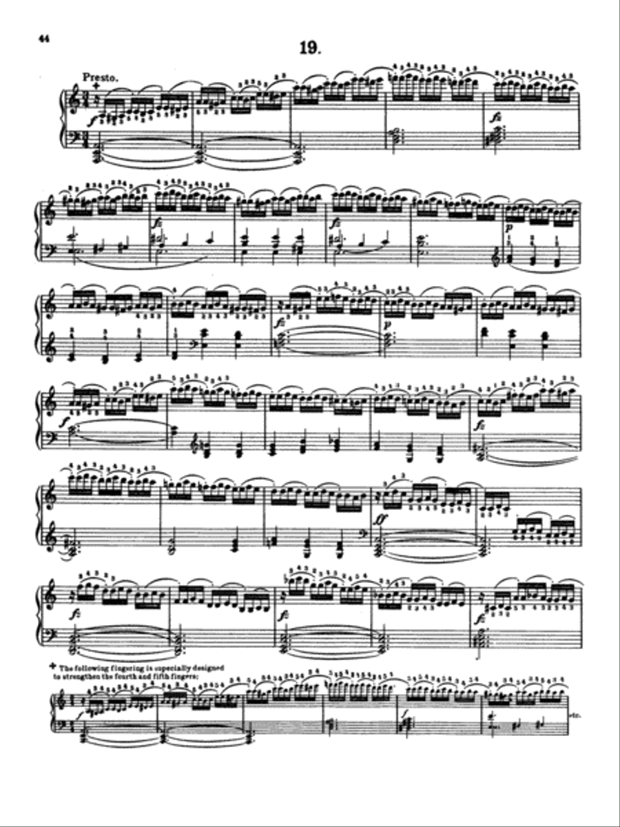 Clementi: Gradus ad Parnassum (Twenty-nine Selected Studies) Piano Method scores gallery preview page 1