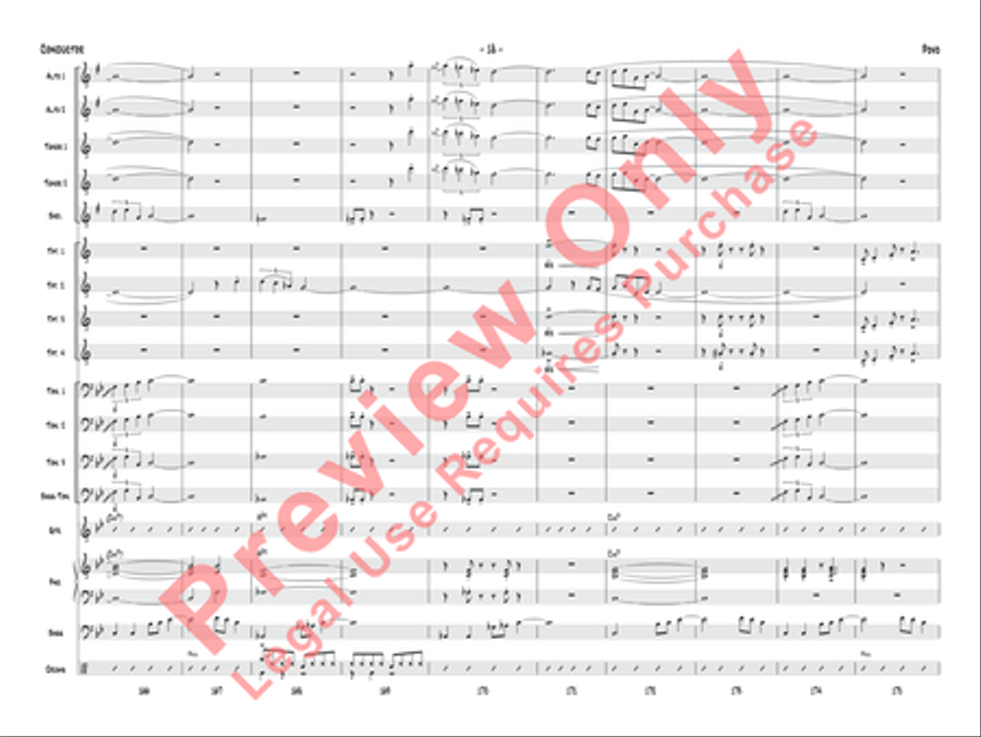 Povo Povo Jazz Ensemble scores gallery preview page 21