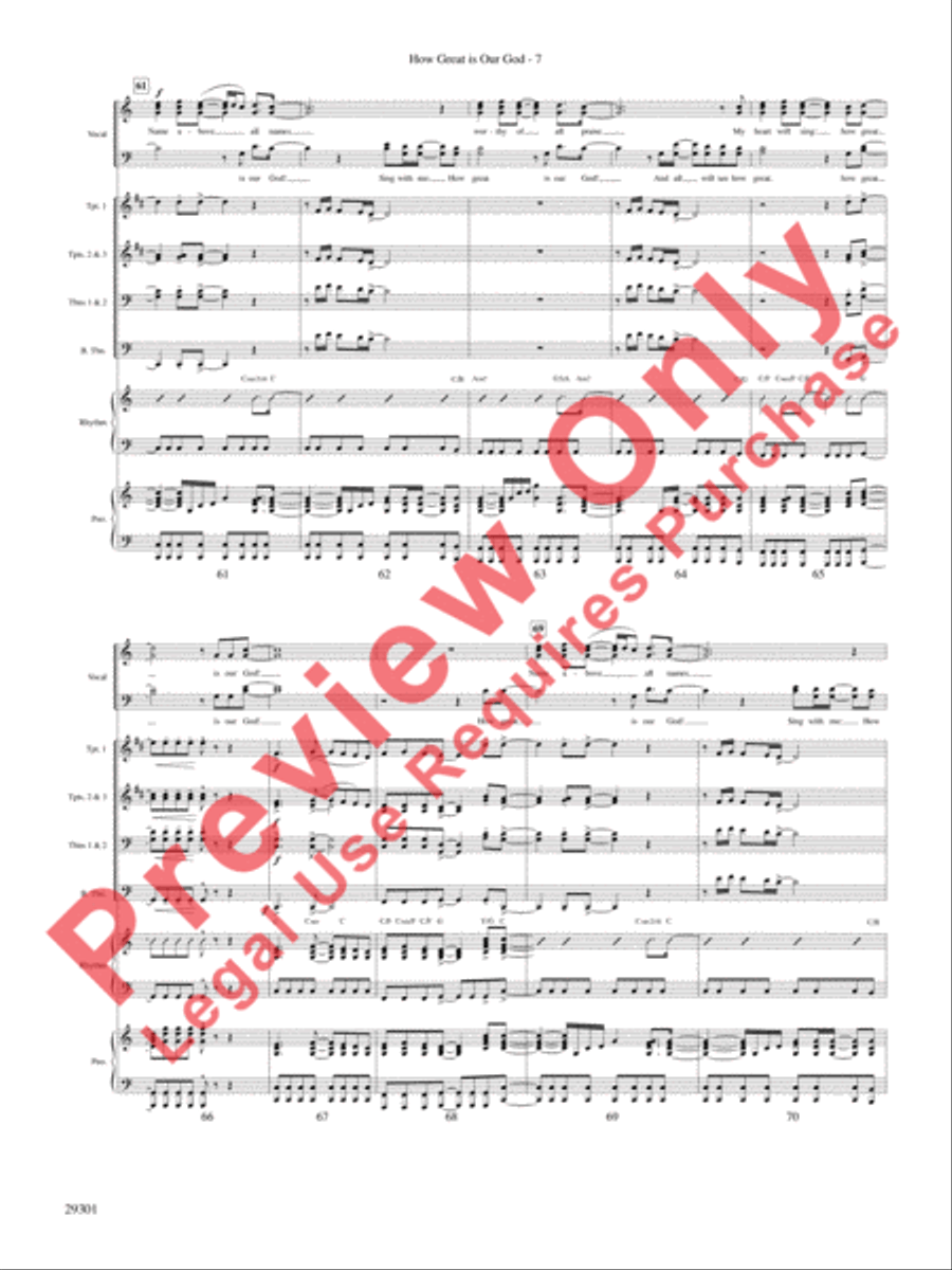 How Great Is Our God How Great Is Our God Choir scores gallery preview page 8