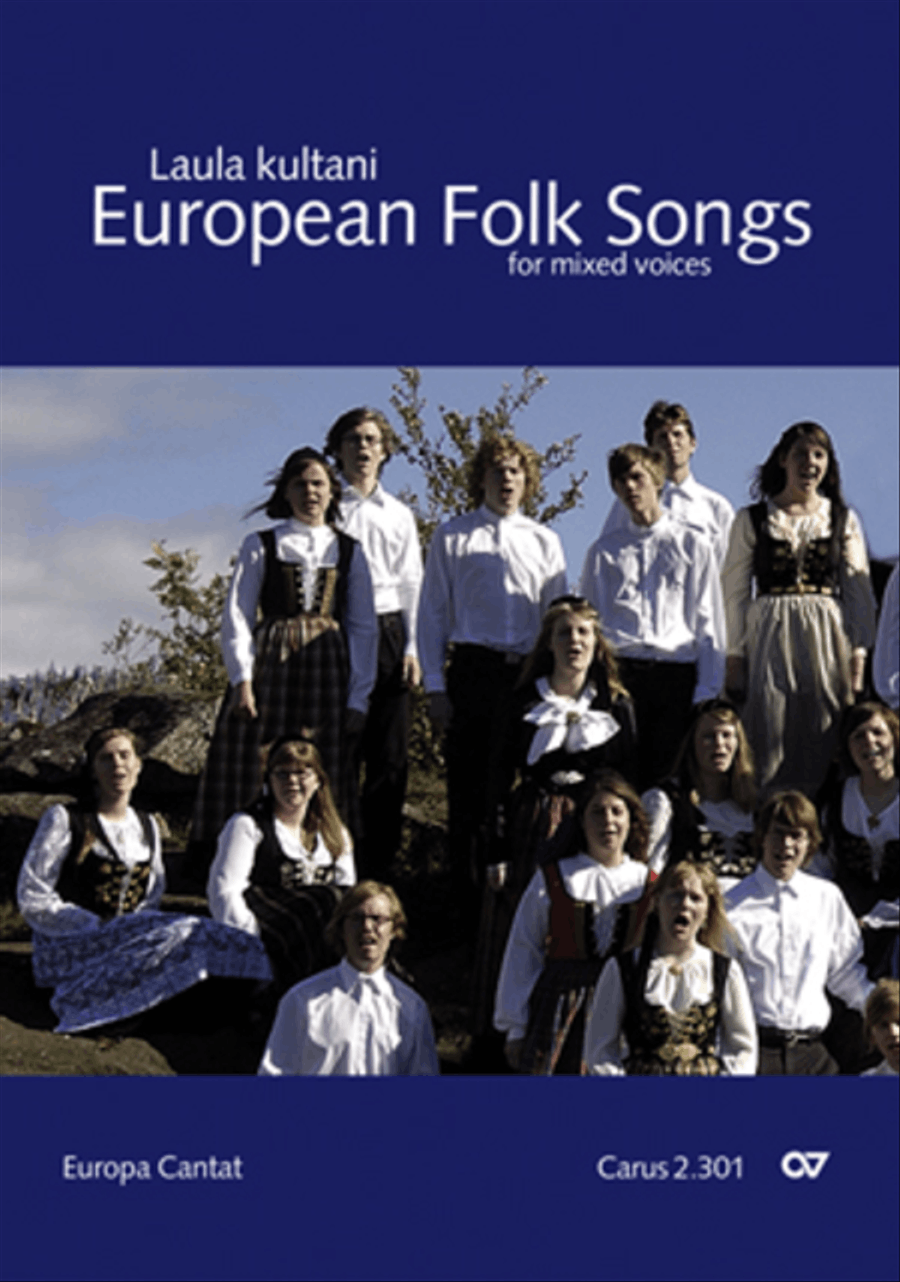 European Folksongs for mixed voices (European Volksongs fur gemischten Chor) Choir scores gallery preview page 1