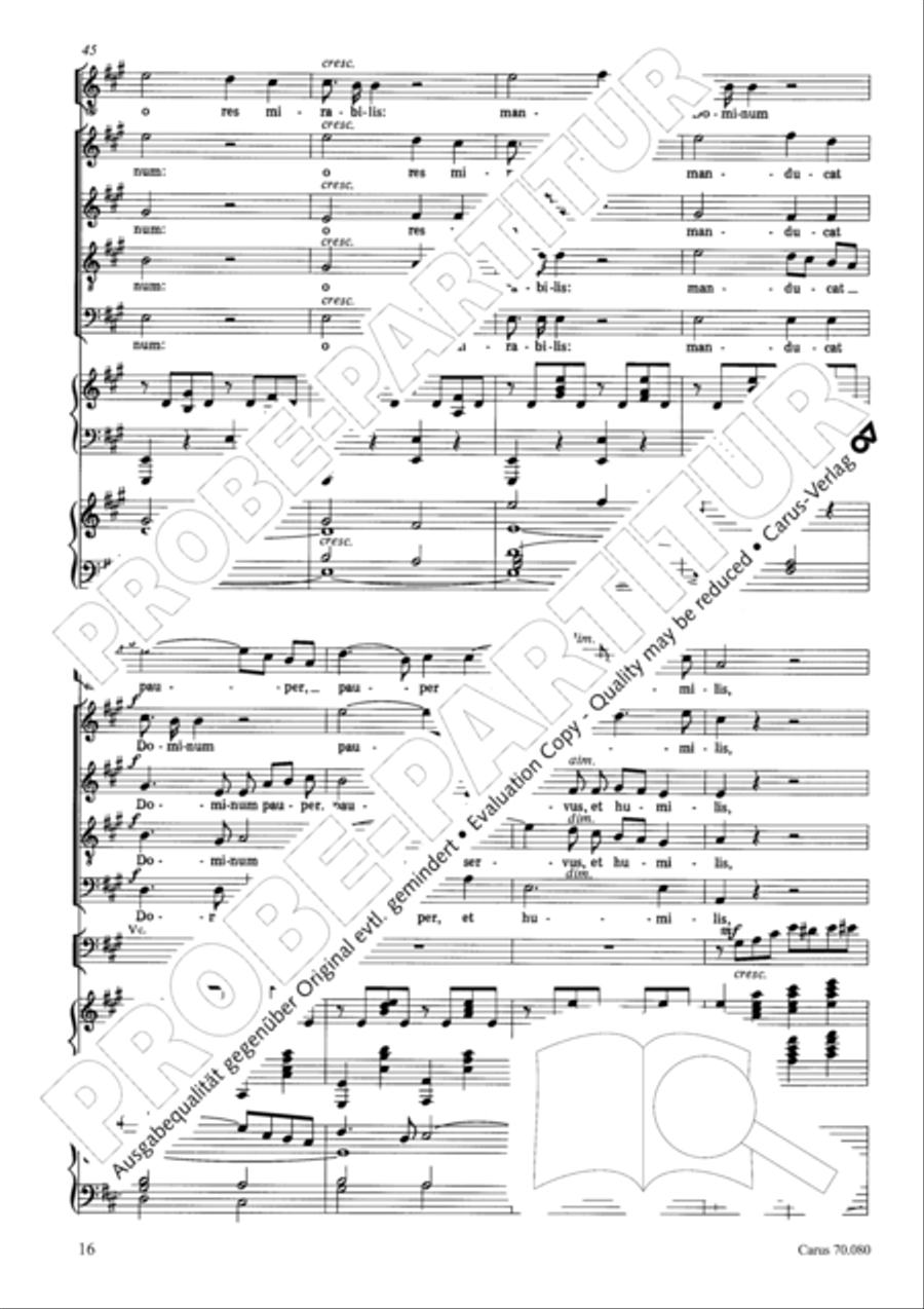 Five Short Sacred Compositions (Funf kleinere Kirchenwerke) Score scores gallery preview page 30