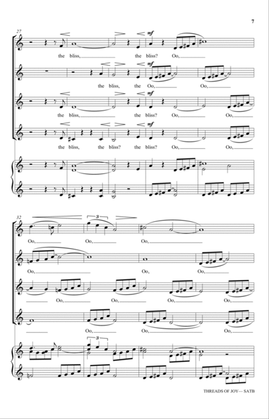 Threads Of Joy SSAA scores gallery preview page 5