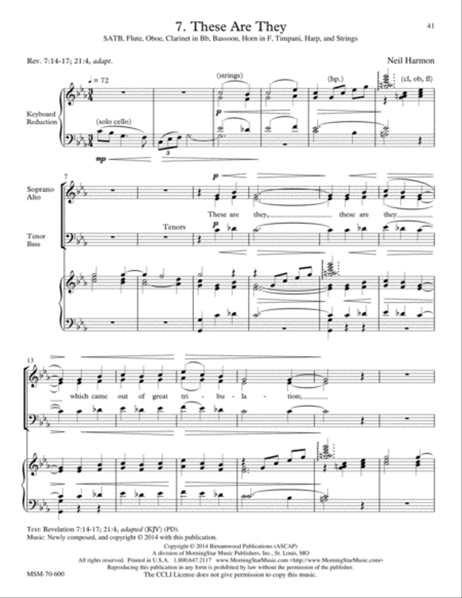 Requiem (Choral Score) Requiem (Choral Score) 4-Part scores gallery preview page 21