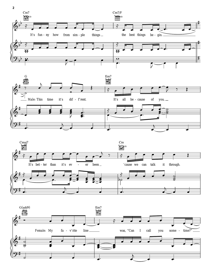 I Finally Found Someone I Finally Found Someone Acoustic Guitar scores gallery preview page 2