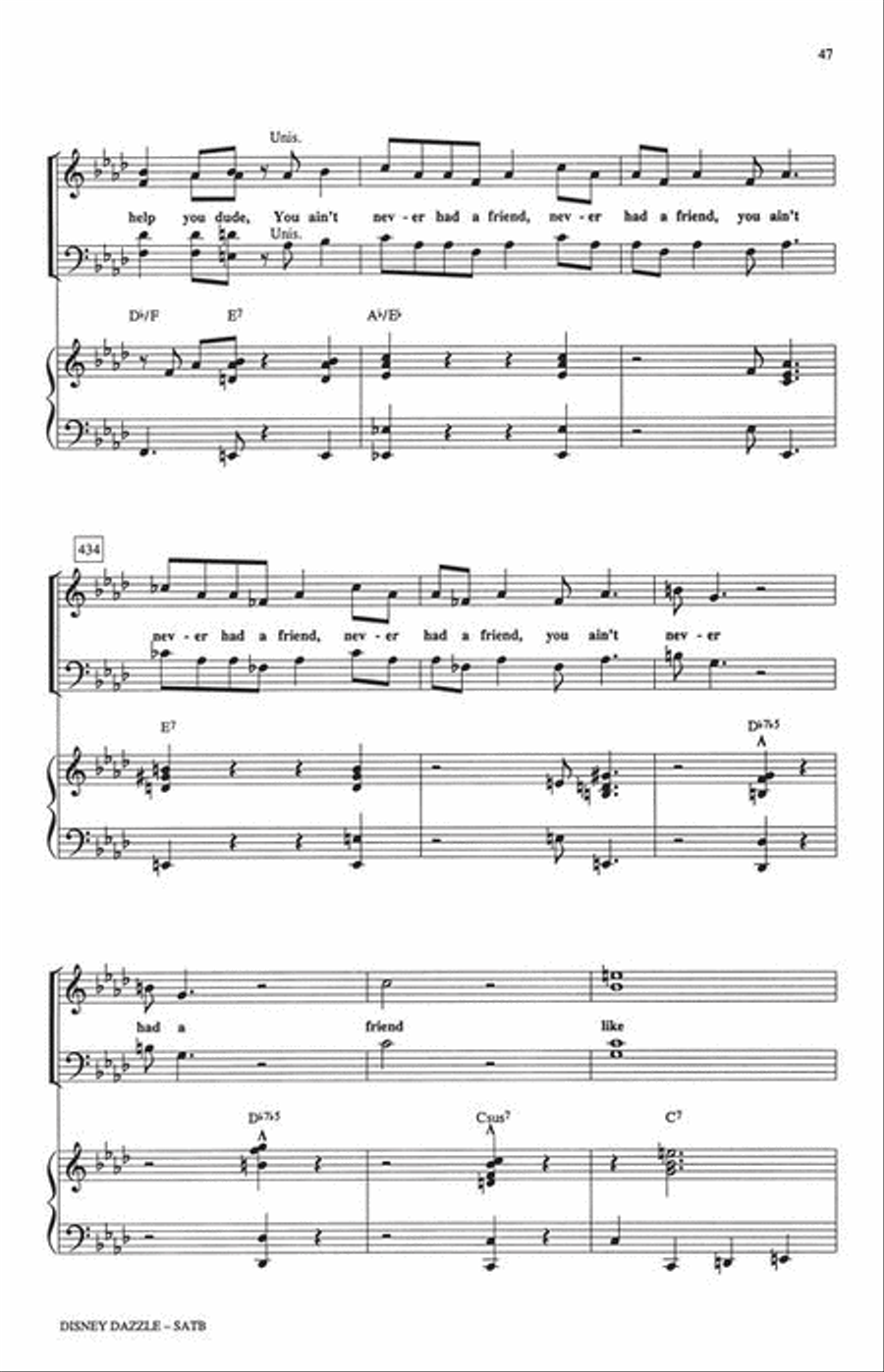 Disney Dazzle! (Medley) 4-Part scores gallery preview page 8
