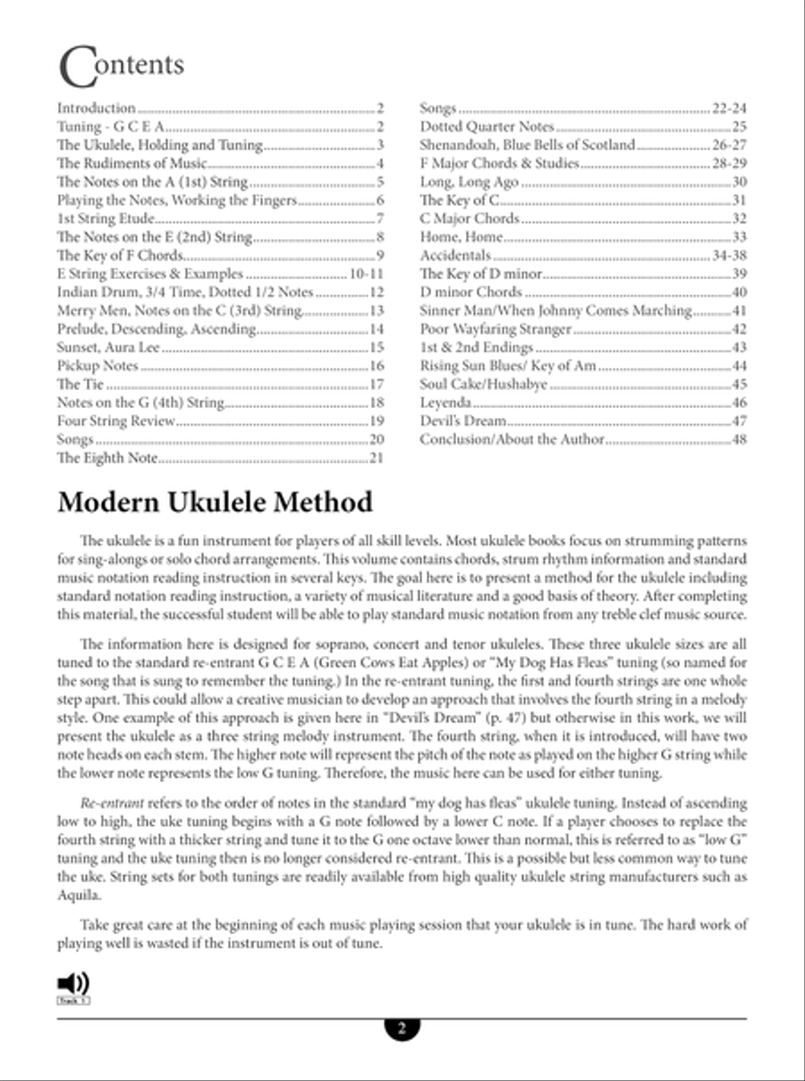 Modern Ukulele Method Grade 1 Ukulele scores gallery preview page 3
