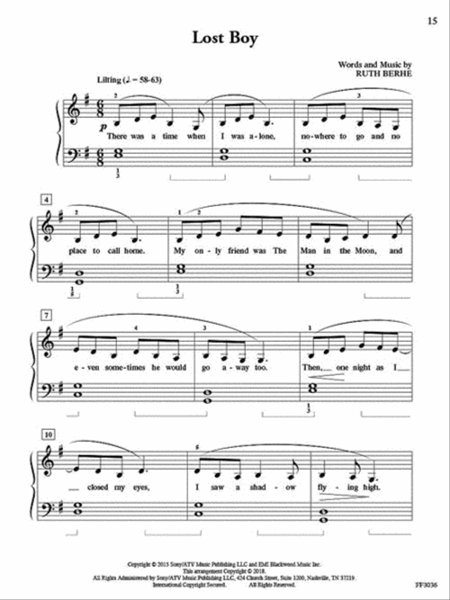 FunTime® Piano Hits Piano Method scores gallery preview page 4