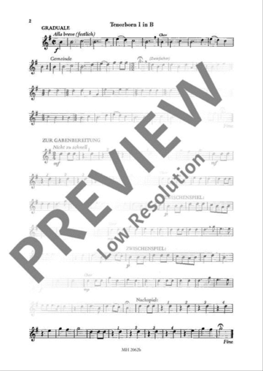 Die Kleine Messe Die Kleine Messe Mixed Choir scores gallery preview page 17