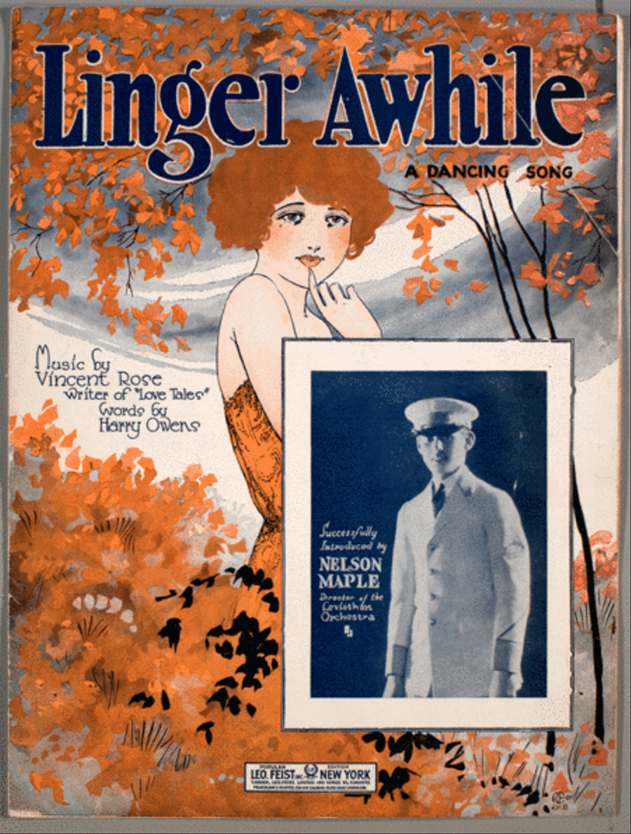 Linger Awhile. Reste Encore Un Peu. A Dancing Song Voice scores gallery preview page 1