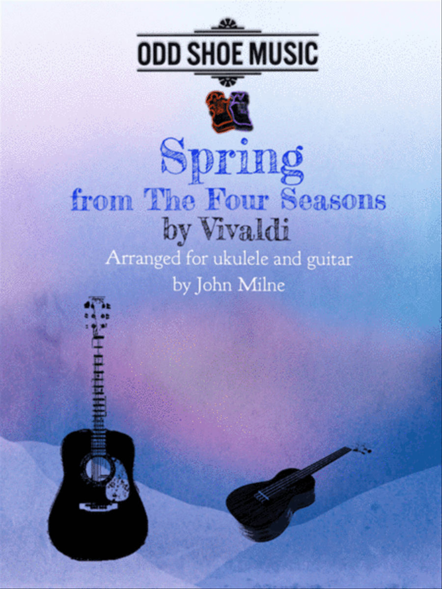 Spring from The Four Seasons by Vivaldi for Ukulele and Guitar Classical Guitar scores gallery preview page 1