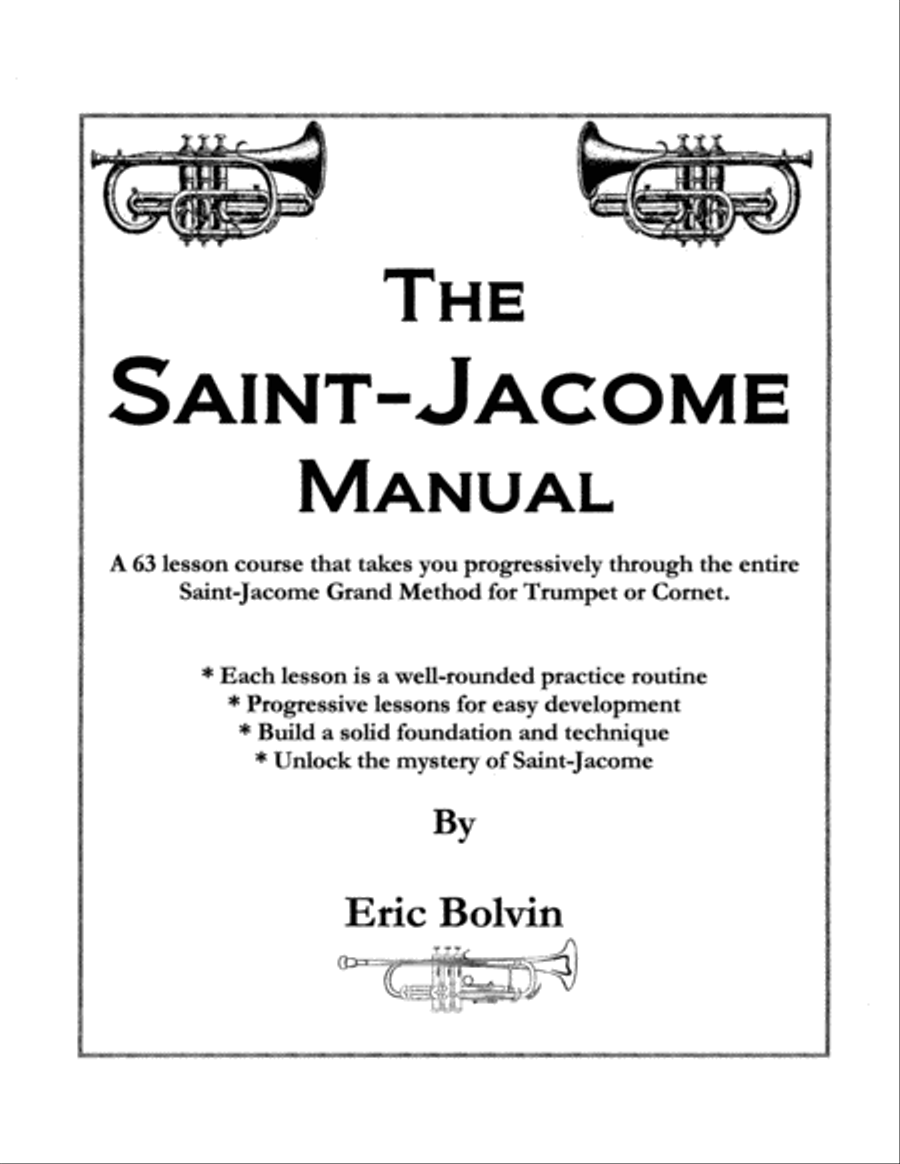 The Saint-Jacome Manual Trumpet Solo scores gallery preview page 1