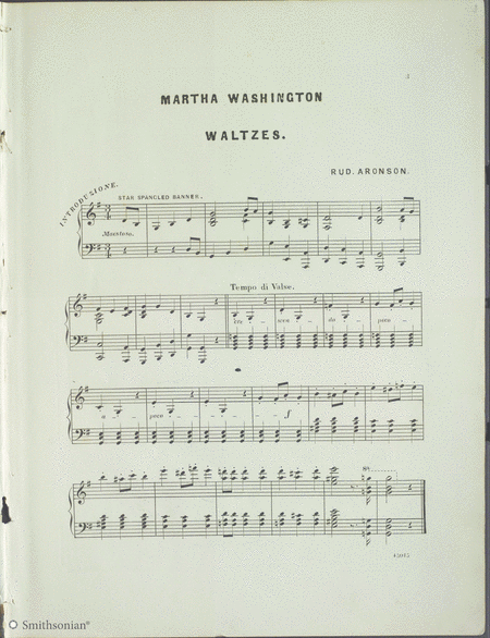 Martha Washington: Grand Waltz
