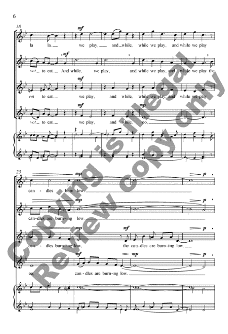 Oh, Chanukah/Y'mei hachanukah SSAA scores gallery preview page 6