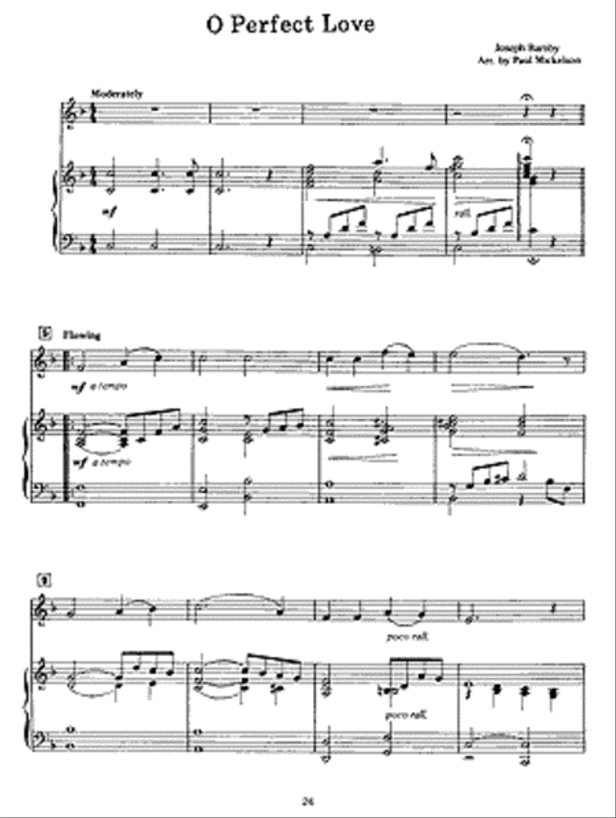 Complete Book of Wedding Music for Flute or Violin Flute Solo scores gallery preview page 2