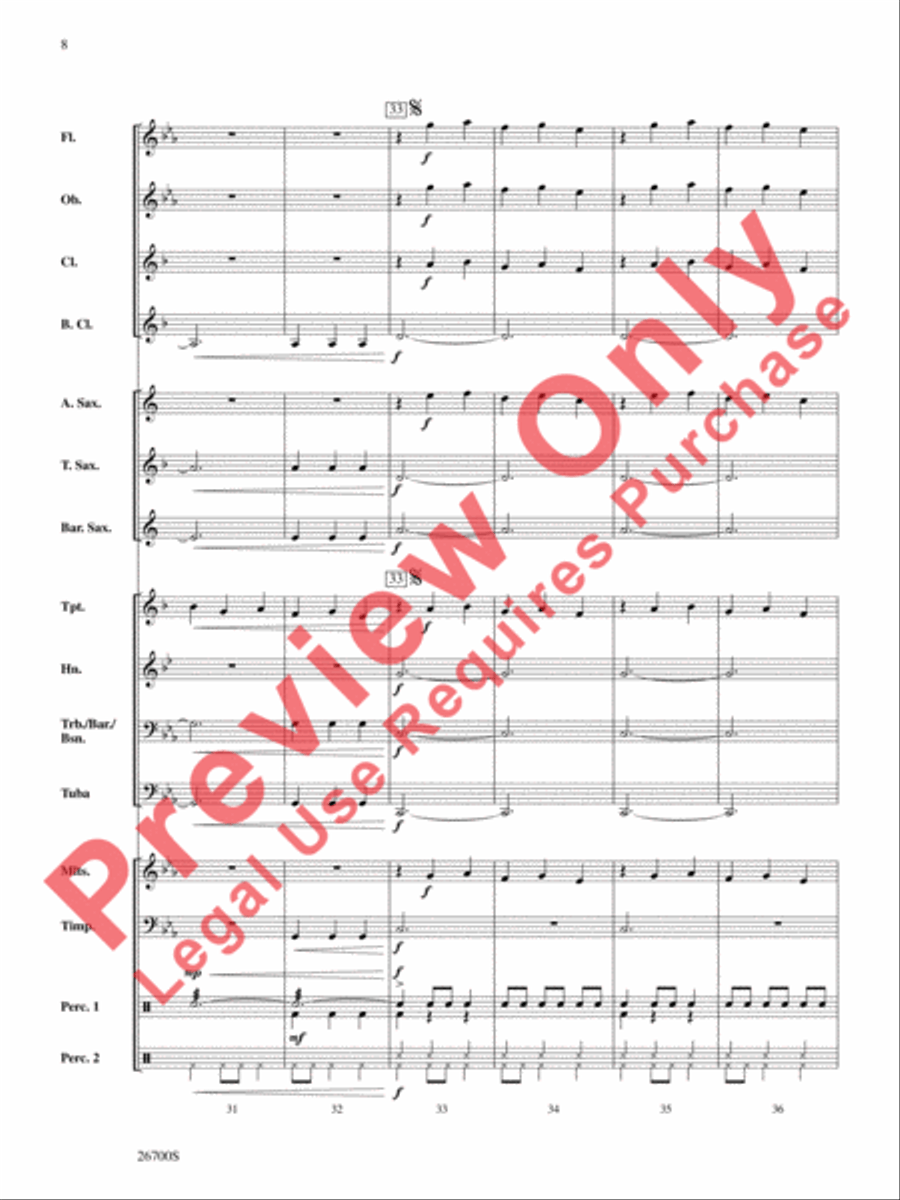 Asturias Asturias Concert Band scores gallery preview page 9