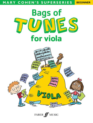 Book cover for Bags of Tunes for Viola