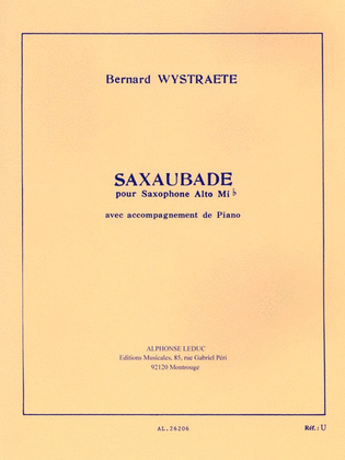 Saxaubade (saxophone-alto & Piano)
