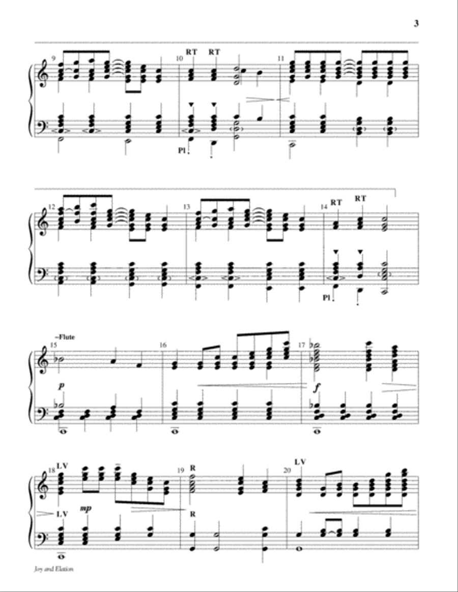 Joy and Elation 5-Octaves scores gallery preview page 3