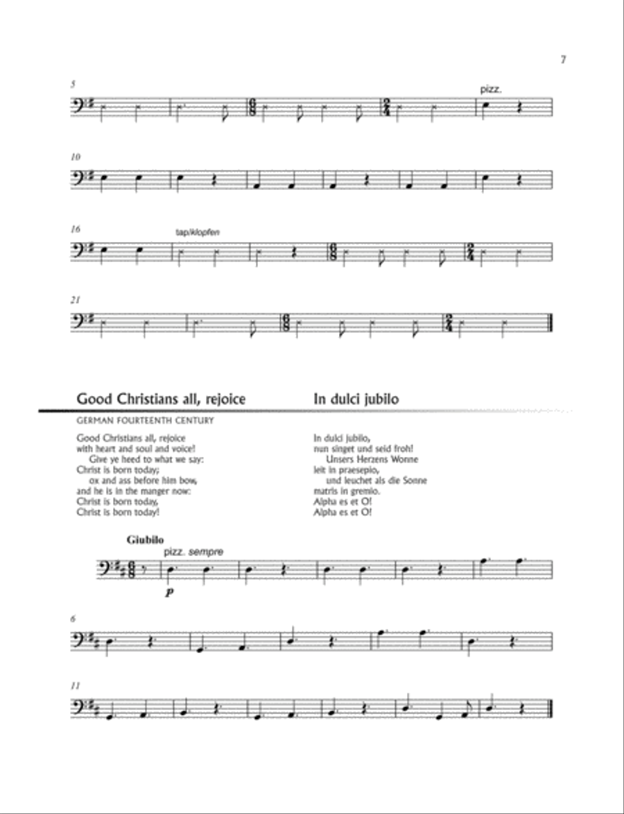 Carol Stringfest Cello scores gallery preview page 4