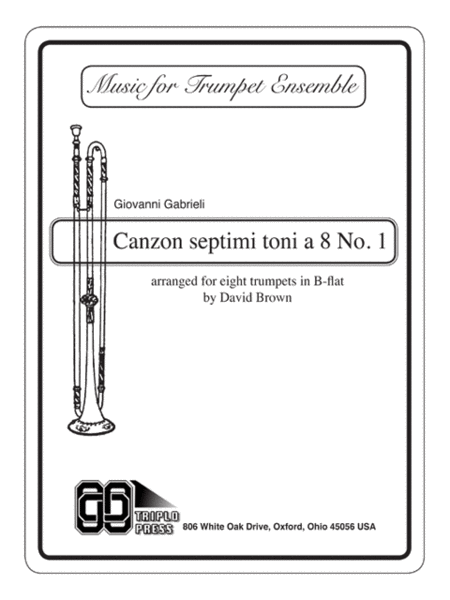 Giovanni Gabrieli : Canzon septimi toni a 8 no. 1