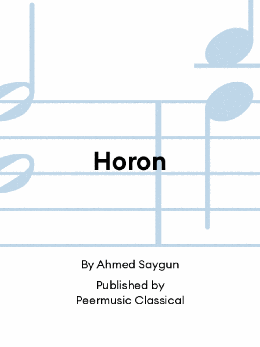 Horon Chamber Music scores gallery preview page 1