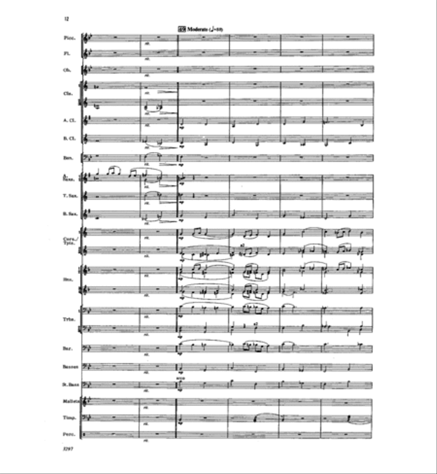 Fanfare and Fantasy Fanfare and Fantasy Concert Band scores gallery preview page 11