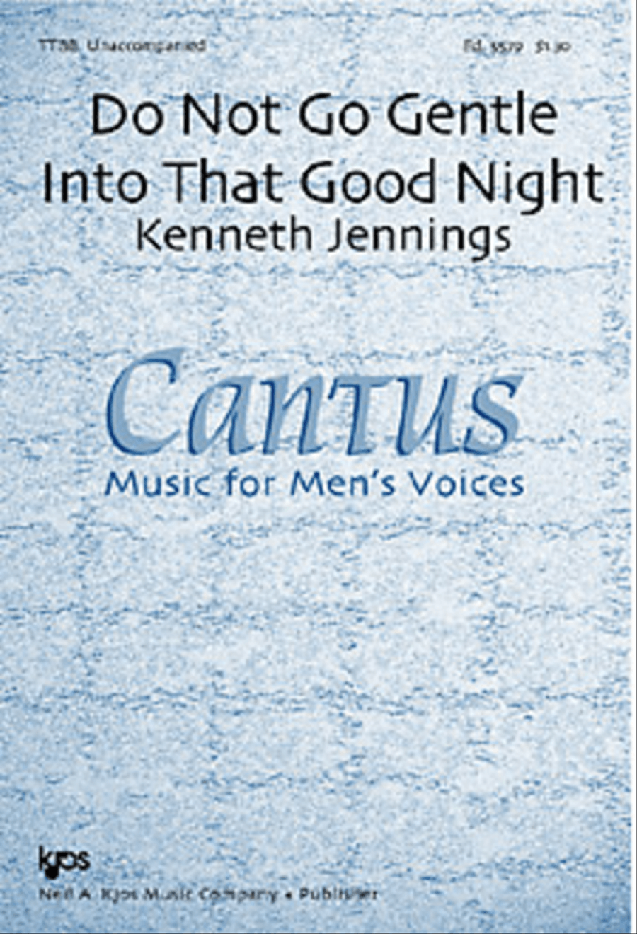 Do Not Go Gentle Into That Good Night TTBB scores gallery preview page 1