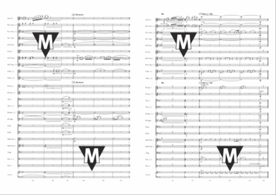 The Story of Anne Frank Fanfare Band scores gallery preview page 26