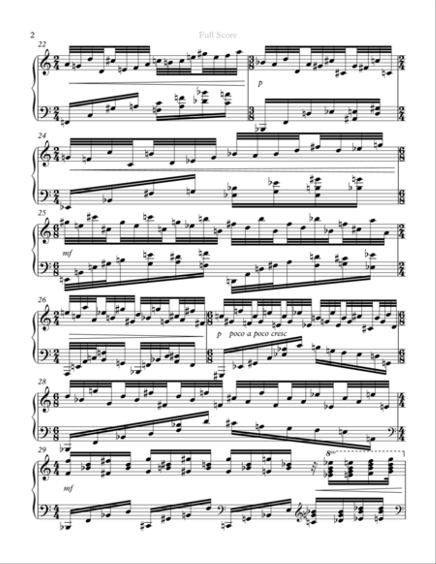 Romance Opus 86 Romance Opus 86 Piano Solo scores gallery preview page 4