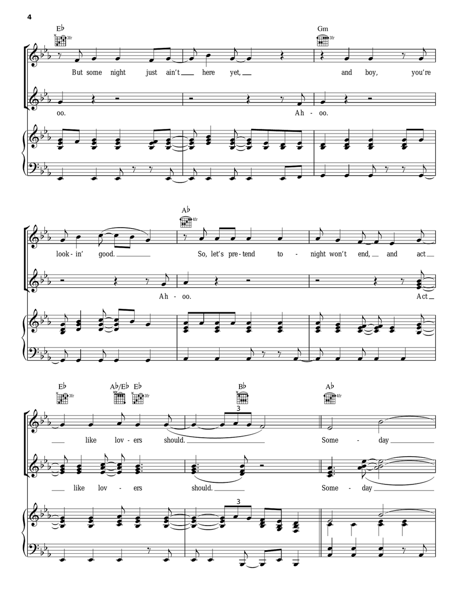 Someday Guitar scores gallery preview page 4