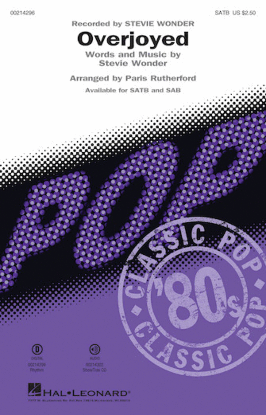 Overjoyed Vocal Jazz Ensemble scores gallery preview page 1