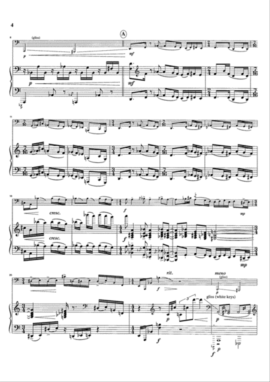 Sonata Trombone scores gallery preview page 5