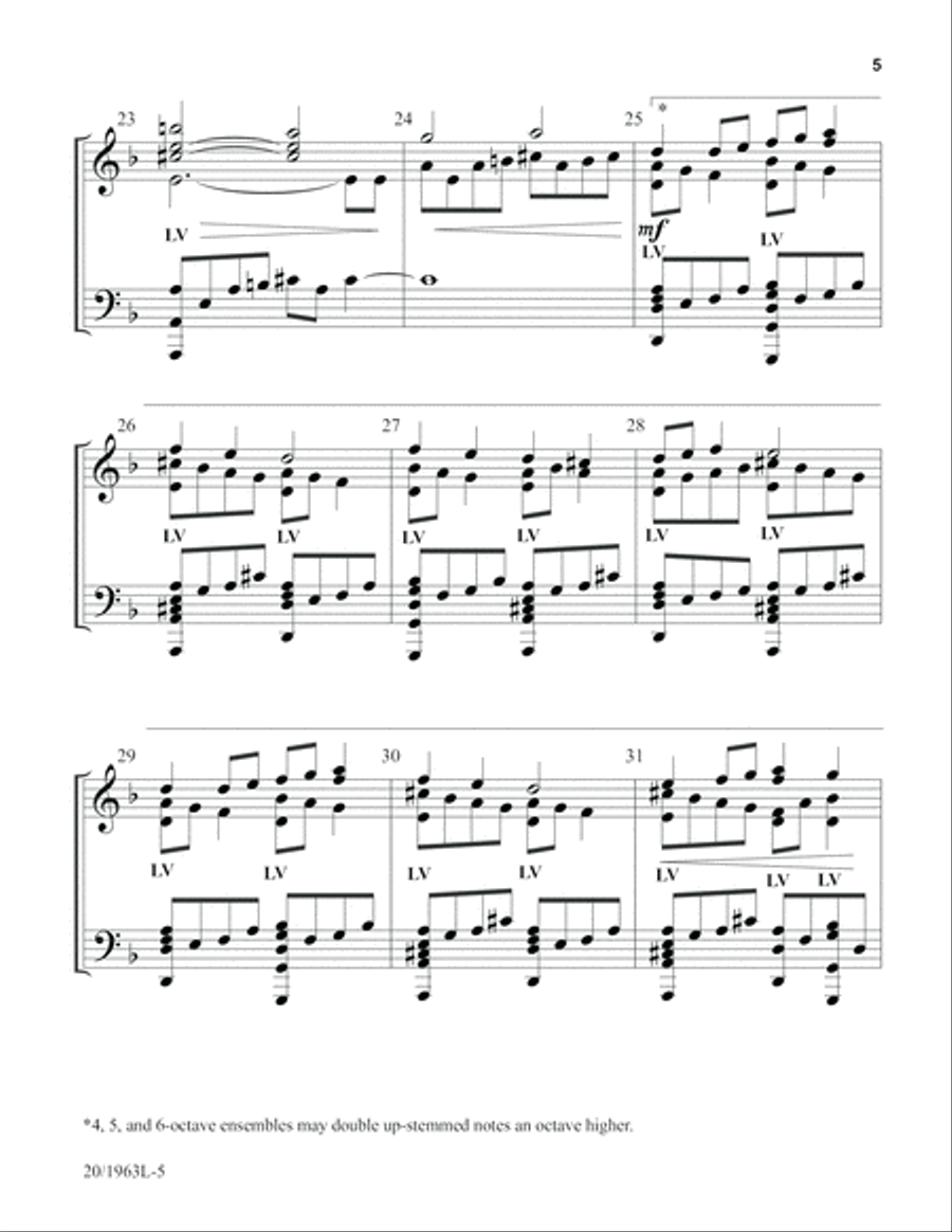 Our Welsh Heritage Our Welsh Heritage 5-Octaves scores gallery preview page 5