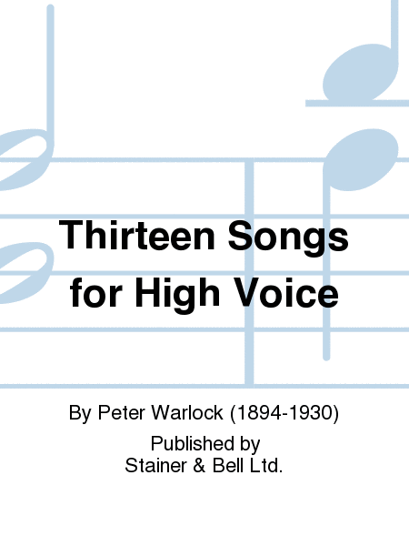 Thirteen Songs for High Voice