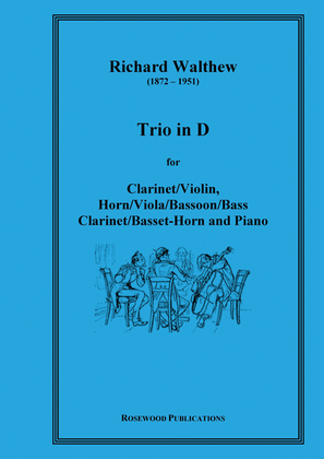 Book cover for Trio in D