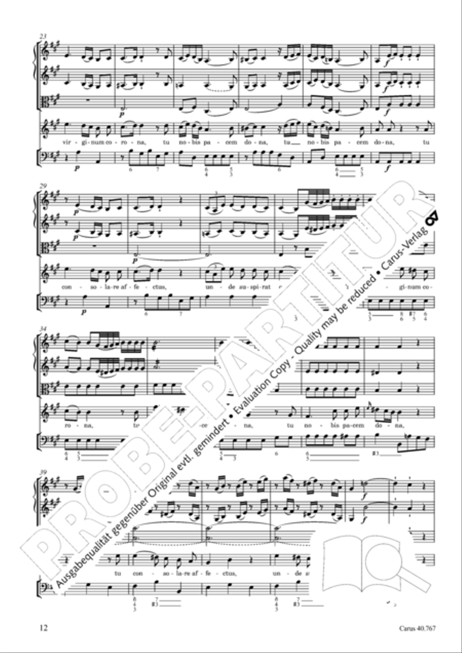 Exsultate, jubilate Bassoon scores gallery preview page 21